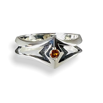 ≪DAgDART/ダグダート≫選べる誕生石 シルバーリング 　刻印可