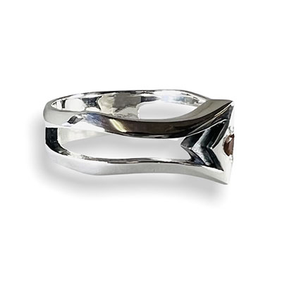 ≪DAgDART/ダグダート≫選べる誕生石 シルバーリング 　刻印可