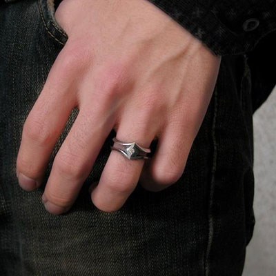 ≪DAgDART/ダグダート≫選べる誕生石 シルバーリング 　刻印可