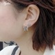 ≪Ageha≫小さな蝶ピアス  (両耳分)