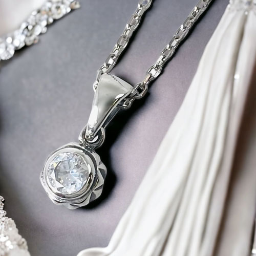 ≪FatimaDesign/ファティマデザイン≫ペアセット販売/デイスター・チャームペンダント (チェーン付)