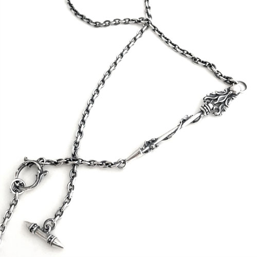 ≪Beautesque/ビュウテスク≫Vortex/シルバーネックレス