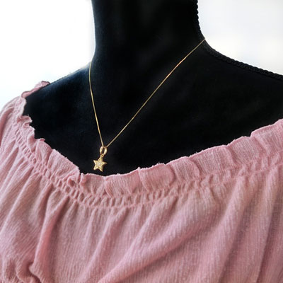 販売終了 ≪安達勇人 × Fatima Design コラボアクセサリー≫ネックレス　K10