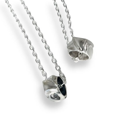 ≪DAgDART/ダグダート≫【ペア】合わせるとハート シルバーペアペンダント /DT-400+401