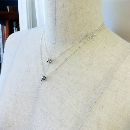 ≪DAgDART/ダグダート≫【ペア】合わせるとハート シルバーペアペンダント /DT-400+401