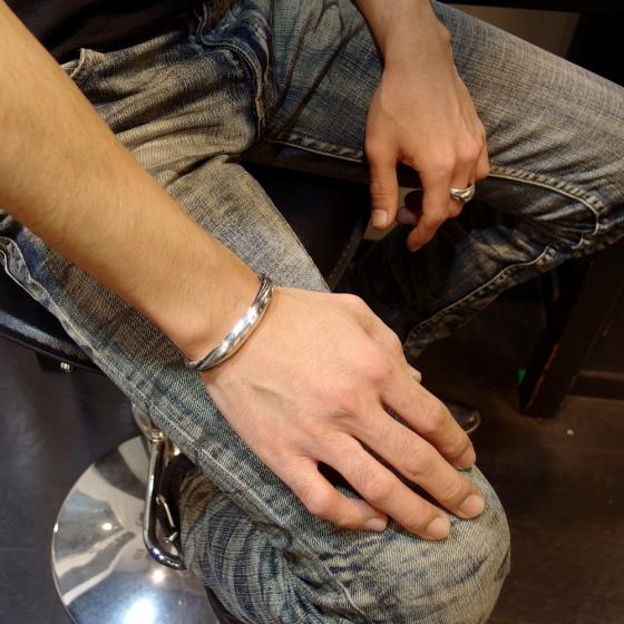 ≪DAgDART/ダグダート≫【D.four -ROSSO-】シルバーバングル 