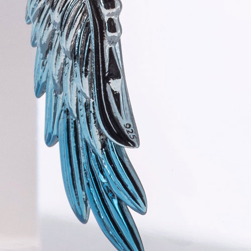 ≪Artemis Kings/アルテミスキングス≫青彩ウイングピアス 片耳分