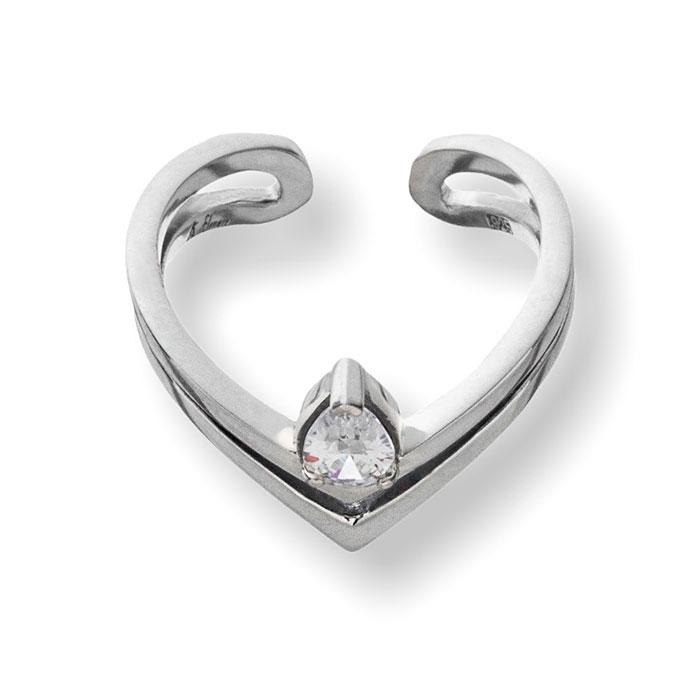 ≪Artemis Kings/アルテミスキングス≫ティアドロップVリングBK＆CL　AKR0055　AKR0054