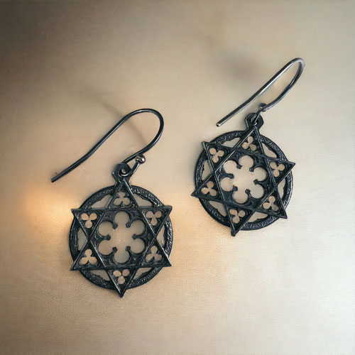 ≪GimmelGarden/ギメルガーデン≫piu contrario「ないもの結び」ピアス