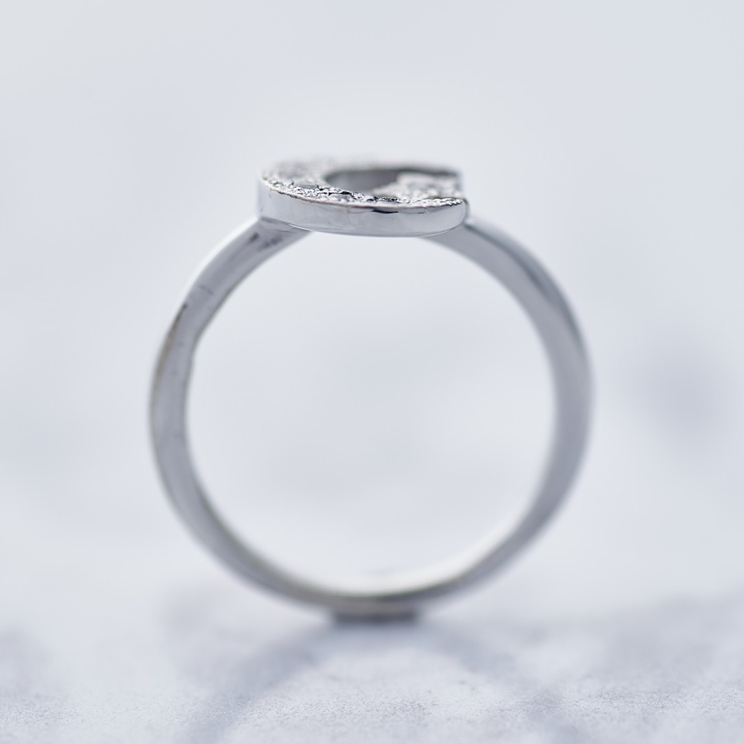 ≪Crescent Luna/クレセントルナ≫LUNA ESTRELLA RING SMALL/ルナエストレラリングスモール  SILVER