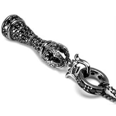 ≪アルテミスクラシック≫ ペアセット販売/キングチェスチャーム&クイーンチェスチャームペアネックレス　acp0231_0232