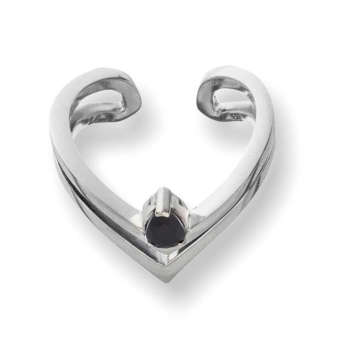 ≪Artemis Kings/アルテミスキングス≫ティアドロップVリングBK　AKR0055