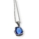 ≪FatimaDesign/ファティマデザイン≫サン・シュエール　オーブペンダント BLUE/チェーン付