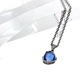 ≪FatimaDesign/ファティマデザイン≫サン・シュエール　オーブペンダント BLUE/チェーン付