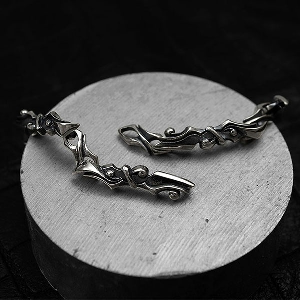 ≪DAgDART/ダグダート≫【BLOODY BOWIE】シルバーブレスレット 