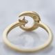≪Crescent Luna/クレセントルナ≫LUNA ESTRELLA RING SMALL/ルナエストレラリングスモール GOLD