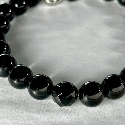 ≪Artemis Classic/アルテミスクラシック≫トレサリーオニキス数珠ブレスレット ACB0115