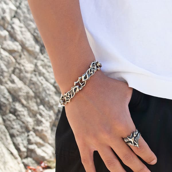 ≪DAgDART/ダグダート≫【sprout】シルバーブレスレット