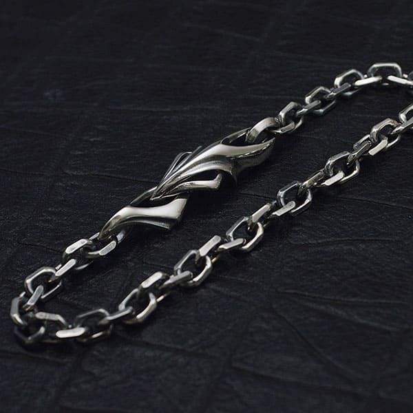 ≪DAgDART/ダグダート≫【STARE】チェーンシルバーブレスレット