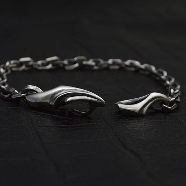 ≪DAgDART/ダグダート≫【STARE】チェーンシルバーブレスレット