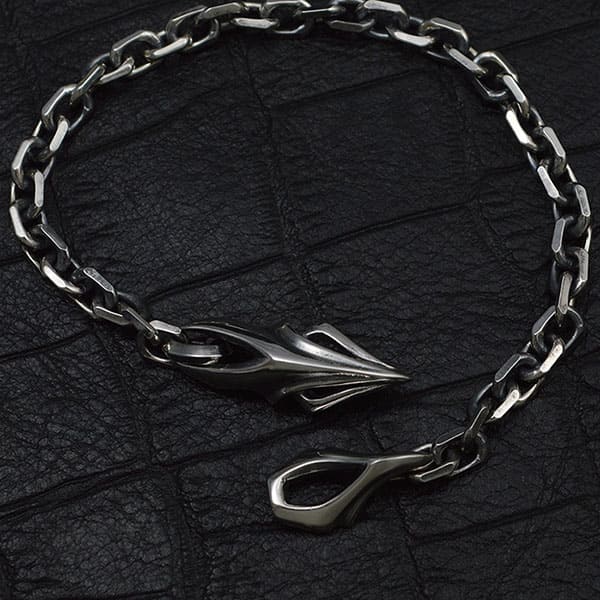 ≪DAgDART/ダグダート≫【STARE】チェーンシルバーブレスレット