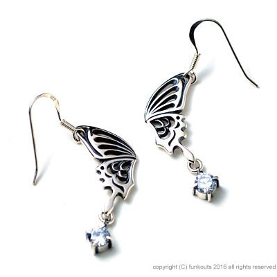 ≪Ageha≫アゲハの片羽根ピアス　