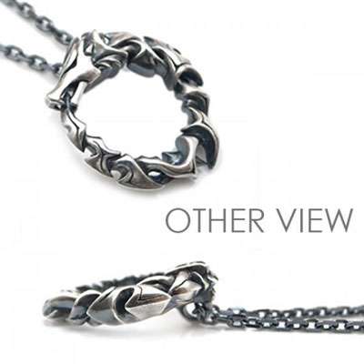 ≪DAgDART/ダグダート≫【Ouroboros】ウロボロス シルバーペンダント  DT-460