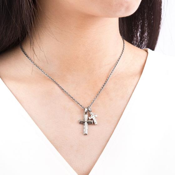 ≪Artemis Kings/アルテミスキングス≫ダブルクロスペンダント(チェーン付き)