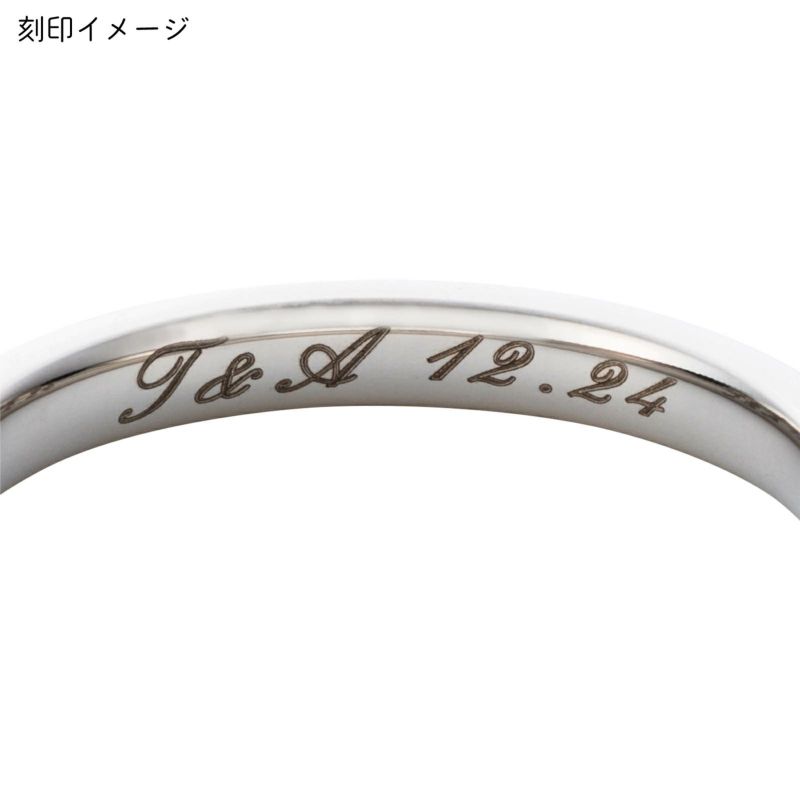 ≪white clover/ホワイトクローバー≫ペアリング 甲丸 リングホルダー チェーン 3点セット ステンレス 