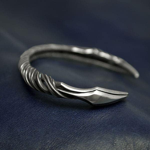 ≪DAgDART/ダグダート≫【D.four-Gae Bolga-】シルバーバングル◇RUDO Vol.60掲載アイテム 