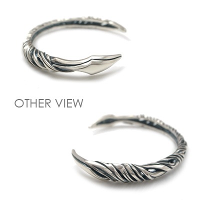 ≪DAgDART/ダグダート≫【D.four-Gae Bolga-】シルバーバングル◇RUDO Vol.60掲載アイテム 