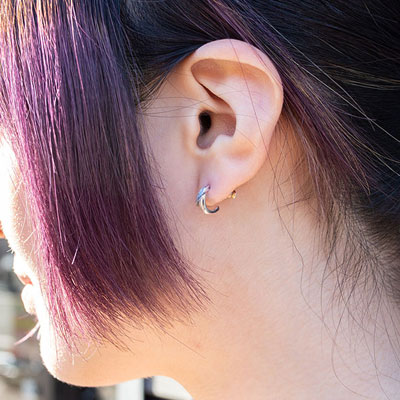 ≪PennyBlack/ペニーブラック≫シルバーピアス
