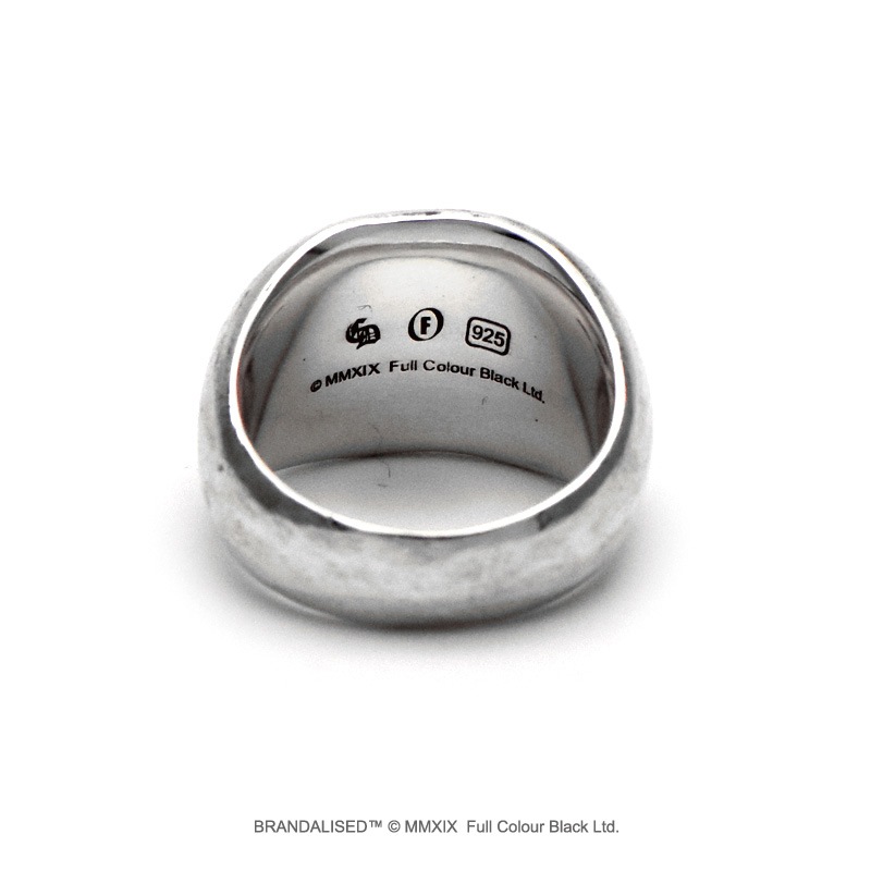 販売終了≪cooldust×BRANDALISED公式コラボアクセサリー≫バンクシーフォローユアドリームズ シルバーリング  Banksy Follow Your Dreams Ring/BBF-001R