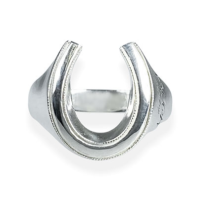 ≪DAgDART/ダグダート≫【MOCHA】ホースシュー シルバーリング /DR-298