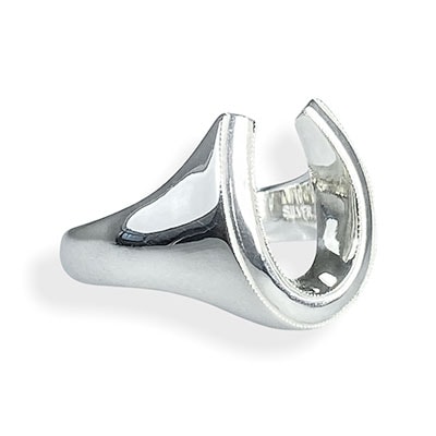 ≪DAgDART/ダグダート≫【MOCHA】ホースシュー シルバーリング /DR-298　刻印可