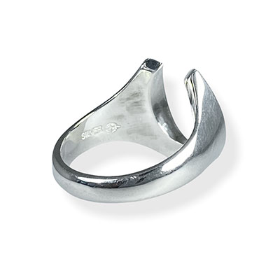 ≪DAgDART/ダグダート≫【MOCHA】ホースシュー シルバーリング /DR-298　刻印可