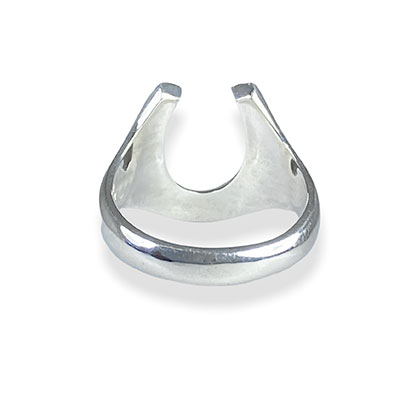 ≪DAgDART/ダグダート≫【MOCHA】ホースシュー シルバーリング /DR-298　刻印可