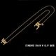 ≪Crescent Luna/クレセントルナ≫antonimo you/アントニモユー ペンダント GOLD