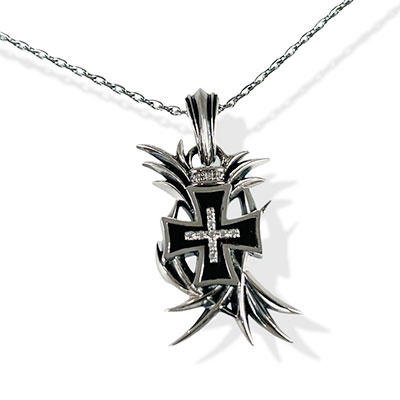≪Artemis Classic/アルテミスクラシック≫ブーストアイアンクロスペンダント acp0321