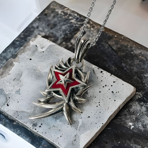 ≪Artemis Classic/アルテミスクラシック≫ブーストコーラルスターペンダント　ACP0322