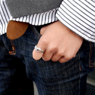 ≪DAgDART/ダグダート≫【blast -In the Haze-】 シルバーリング /刻印可