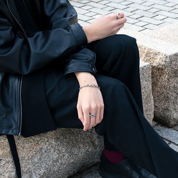 ≪DAgDART/ダグダート≫【blast -In the Haze-】 シルバーリング /刻印可