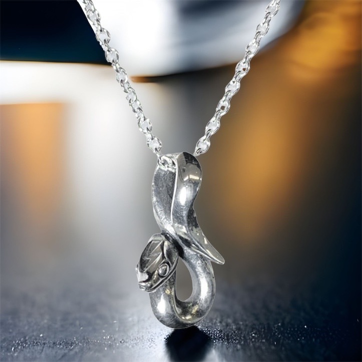 ≪PennyBlack/ペニーブラック≫ヘビ シルバーペンダント /DT-367