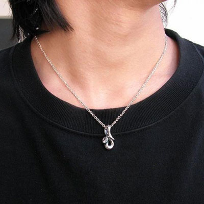 ≪PennyBlack/ペニーブラック≫ヘビ シルバーペンダント /DT-367