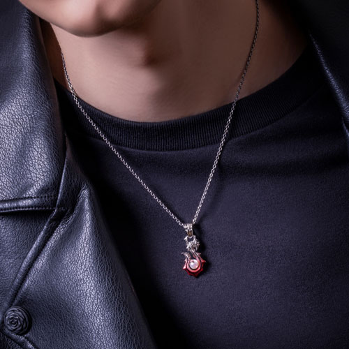 ≪Artemis Kings/アルテミスキングス≫赤彩フィッシュフックペンダント AKP0153