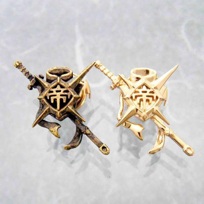 販売終了≪大逆転裁判×Fatima Designコラボアクセサリー≫成歩堂龍ノ介-Justice(正義)ピンバッジ-