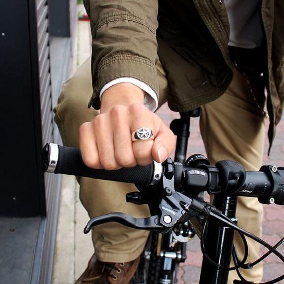 ≪DAgDART/ダグダート≫【ONE STAR】スター シルバーリング /刻印可