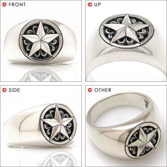 ≪DAgDART/ダグダート≫【ONE STAR】スター シルバーリング /刻印可