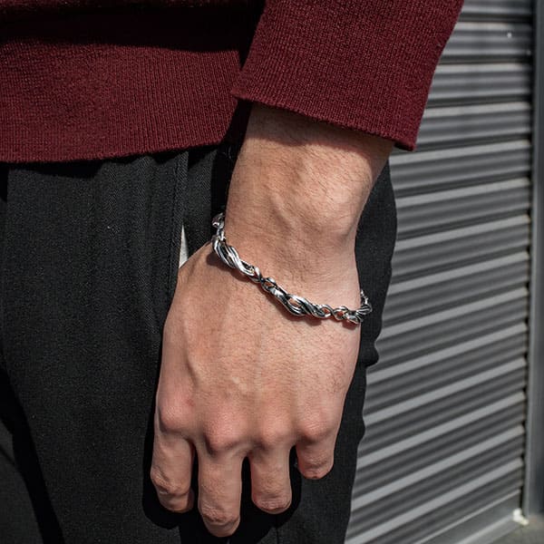 ≪DAgDART/ダグダート≫【blast】シルバーブレスレット 