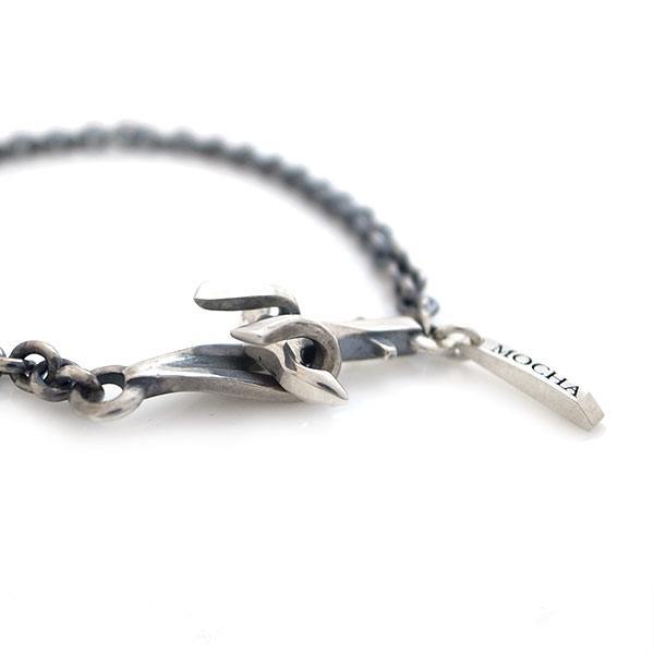 ≪DAgDART/ダグダート≫【MOCHA】イカリモチーフ シルバーブレスレット 